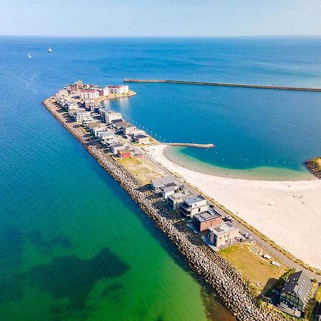 Horizont- Direkt Am Wasser, Hafenblick, Fahrstuhl, Sauna, Ueberdachter Balkon Ольпениц Экстерьер фото